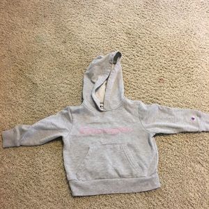 Champion Grey Girls Hoodie